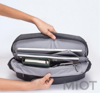 Сумка Xiaomi Runmi 90 Ninetygo Urban Simple Mail Bag Light Gray